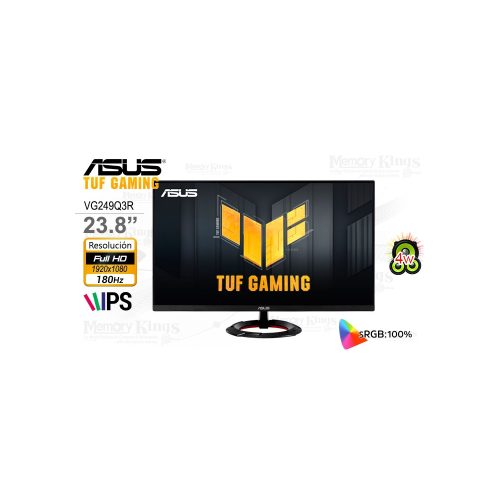 MONITOR 23.8 ASUS TUF VG249Q3R iPS FHD 180Hz 1MS