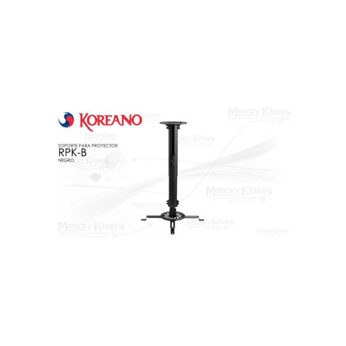 SOPORTE PROYECTOR KOREANO RPK-B PARA TECHO BLACK