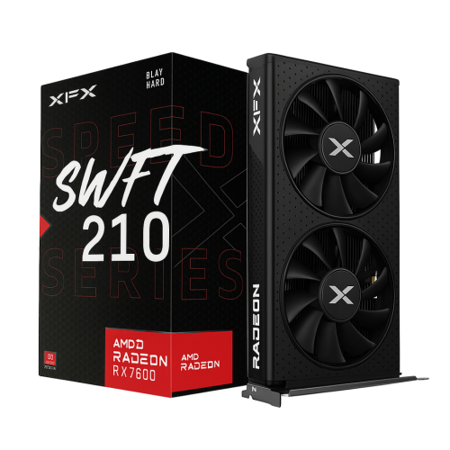 VGA 8G XF RX7600 S210 CE GDDR6