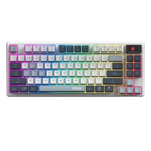 ACCESORIO MSI FORGE GK600 TKL WIRELESS SKY RGB TYPE C