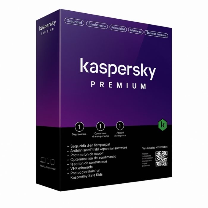 Kaspersky Premium Antivirus 1 PC por 1 Año - Protección Avanzada para tu Dispositivo