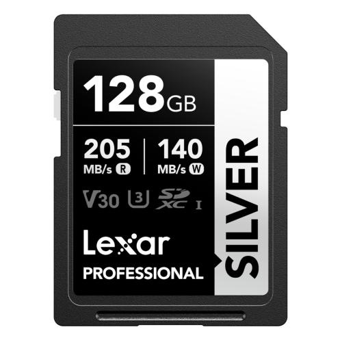 MEMORIA LEXAR SD 128GB CLASS 10 205MB/S READ 150MB/S WRITE