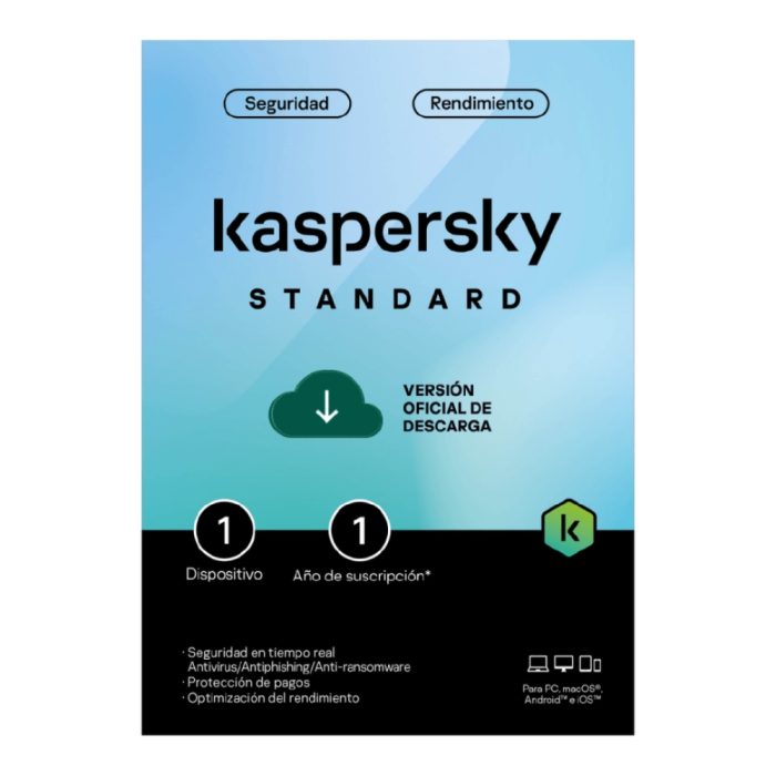 KASPERSKY STANDAR 1PC 1Y
