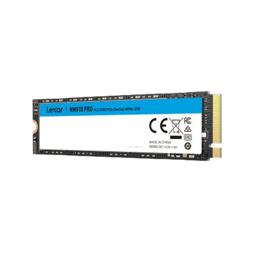 SSD M.2 Lexar 500GB - Velocidad de lectura 3300MB/s, escritura 1700MB/s, alto rendimiento y fiabilidad