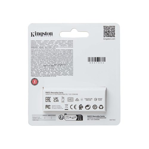 Memoria Flash USB Kingston DataTraveler Exodia S, 256GB, interfaz: USB 3.2 Gen 1, Naranja