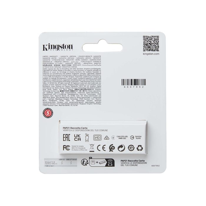 Memoria USB Kingston DT Exodia S 512GB - Alta velocidad y gran capacidad portátil