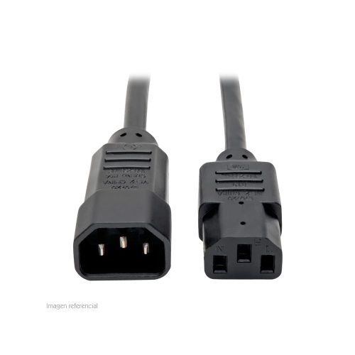 Cable de Alimentación Tripp-Lite P004-003 para PDU, C13 a C14, 10A, 250V, 18 AWG, 91.4 cm