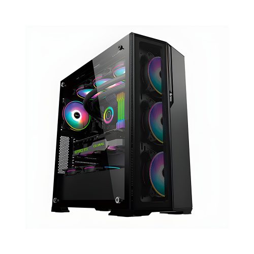 Case Gamer Teros TE1175N, Mid Tower, Negro, USB 3.0, USB 2.0, Audio.