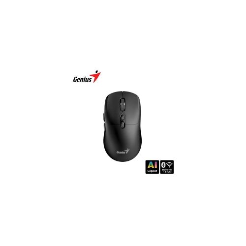 MOUSE GENIUS NX-8080S DUAL WIRELESS/BLUETOOTH SILENT 7-BOT BLACK (31030042400)