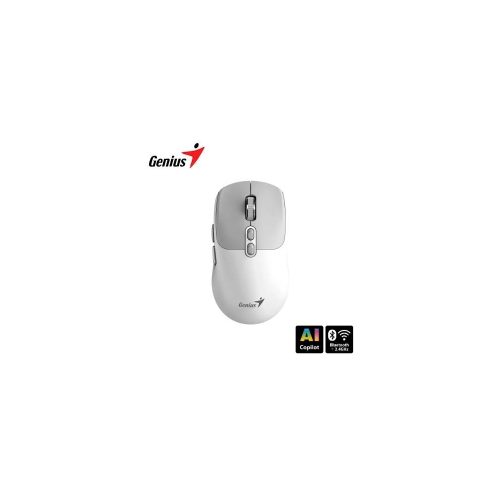 MOUSE GENIUS NX-8080S DUAL WIRELESS/BLUETOOTH SILENT 7-BOT WHITE (31030042401)
