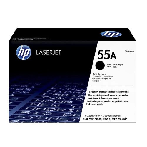 Tóner HP 55A Original Negro para LaserJet - Alta Calidad y Rendimiento - Ideal para Oficina