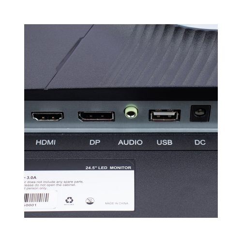 Monitor plano gaming TEROS TE-2475G, 24.5" FHD VA, 180Hz, 1ms, HDMI, DP, Audio, USB