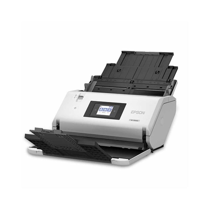 Escáner de documentos Epson DS-30000, USB 3.0, velocidad alta, pantalla LCD 2.7" a color.