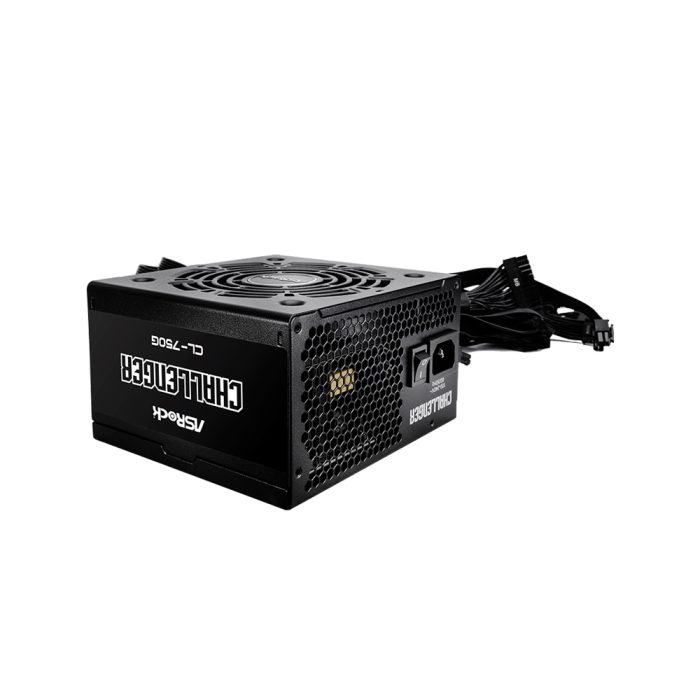 Fuente de alimentación ASROCK 750W ATX 80 Plus Gold - Eficiencia y rendimiento superior