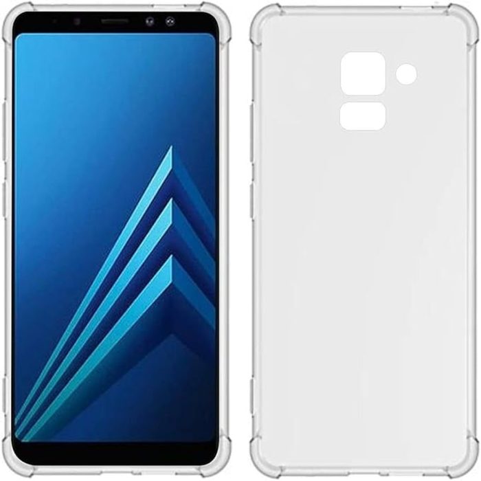 Funda RINGKE Fusion para Galaxy A8 Plus 2018 - Transparente, flexible y a prueba de golpes