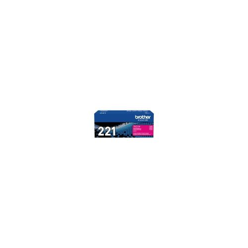 Tóner Magenta Brother TN221M, 1,400 páginas de alta calidad para impresoras láser