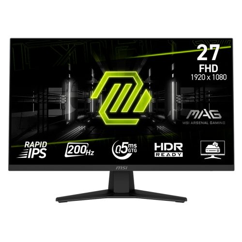 Monitor gaming MSI MAG 276CF - Pantalla 27" Full HD 1920x1080, 200Hz, ideal para gamers