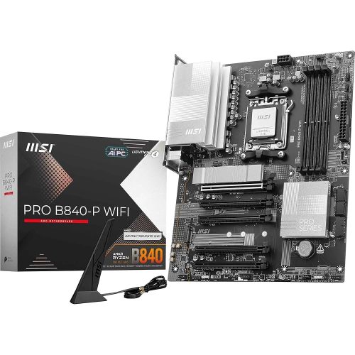 Placa Base MSI PRO B840M-P WiFi 6E Micro-ATX con DDR5 y Socket LGA1700 para alto rendimiento