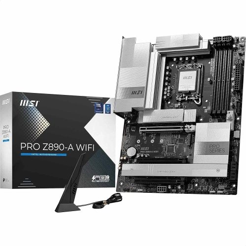 Placa base MSI PRO Z890 con WiFi, soporte DDR5 256GB, PCIe 5.0, M.2, HDMI y DisplayPort