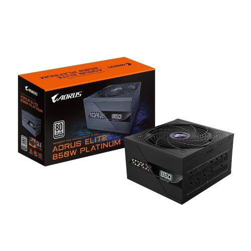 Fuente Gigabyte Aorus Elite AE850PM de 850W, 80 Plus Platinum, ATX 3.0, alta eficiencia y rendimiento
