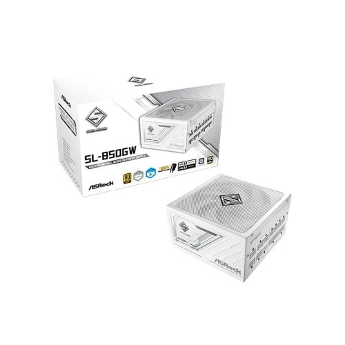 Fuente de Poder ASRock SL-1000G 1000W 80+ Gold Modular para PCs de Alto Rendimiento - Eficiencia Superior