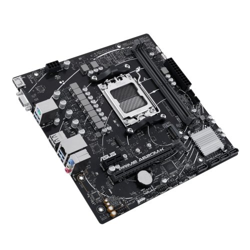 Placa base ASUS Prime A620M-K para AMD, compacta y eficiente, ideal para tu proyecto de PC.