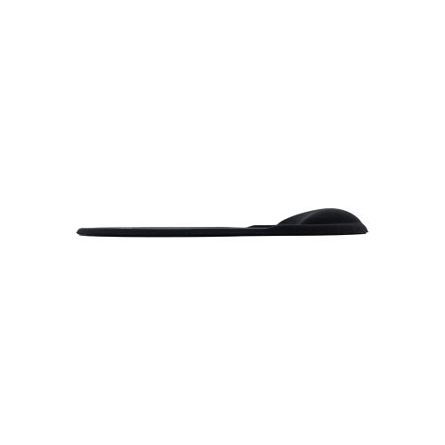 Mouse pad TEROS TE-3015S en color negro, diseño ergonómico y superficie antideslizante para gamers