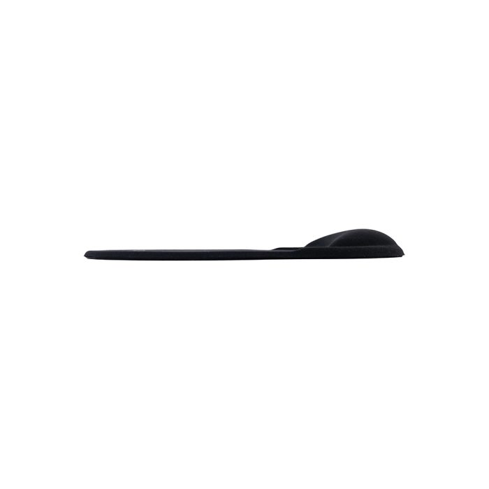 Mouse pad TEROS TE-3015S en color negro, diseño ergonómico y superficie antideslizante para gamers