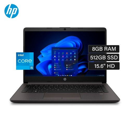 HP Notebook 15.6" Full HD, Intel Core i5 1334U, 8GB RAM, rendimiento rápido y eficiente