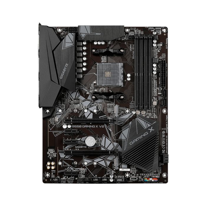 Placa base Gigabyte B550 GAMING X V2 ATX, Socket AM4, Chipset AMD B550 - Rendimiento superior para gamers