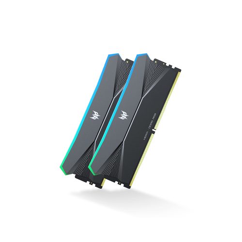 Memoria RAM Predator Hera RGB 64GB (2x32GB) DDR5 6400MHz CL32 - Alta Velocidad en Negro