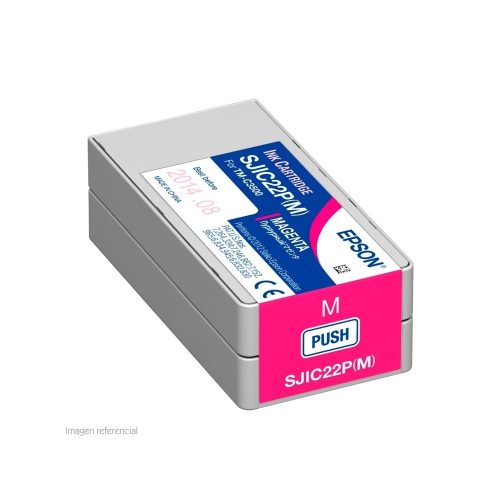 Cartucho de tinta Epson magenta para impresoras TM-C3500 – Alta calidad y rendimiento superior