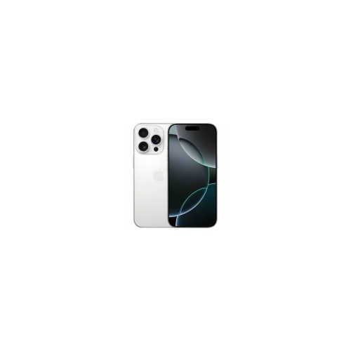 iPhone 16 Pro de 128GB en titanio blanco, 5G, pantalla OLED de 6.3", 8GB RAM, cámara triple de 48MP