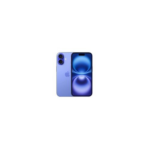 iPhone 16 Apple 128GB 5G OLED 6.1" Ultramarino, 8GB RAM, Doble SIM, Cámaras 48MP + 12MP