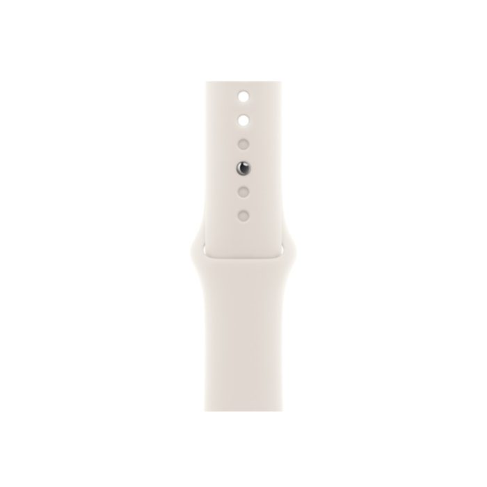 Correa ajustable Apple para reloj - Tamaños S/M - Starlight - Confort en fluoelastómero