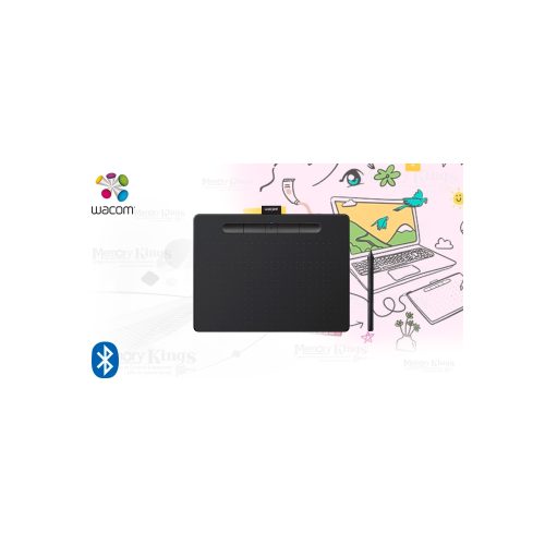 Tableta Wacom Intuos M Bluetooth - Creatividad sin límites, diseño ergonómico y conectividad inalámbrica