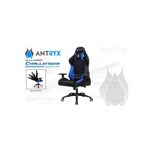 Silla Gaming Antryx Challenger Azul - Ergonomía, estilo y confort para largas sesiones de juego