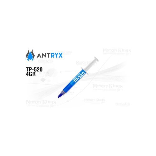 Pasta térmica ANTRYX TP-520 4g para CPU y GPU - Alto rendimiento y excelente conductividad térmica