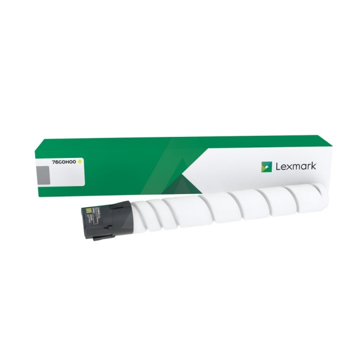 Tóner Lexmark 76C0HY0 amarillo de alta capacidad 34K para impresoras láser - Rinde más y ahorra!