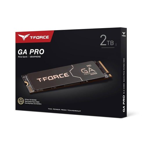 SSD T-Force GA Pro M.2 2TB Gen5 - Alta velocidad y rendimiento extremo para gamers y creadores