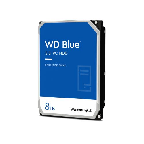 Disco duro interno Western Digital Blue 8 TB 3.5" 5640 RPM SATA - Almacenamiento rápido y confiable