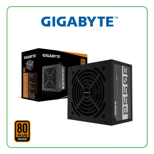 Fuente Gigabyte GP-P550B 550W 80 Plus Bronze, eficiente y negra para tu PC gaming
