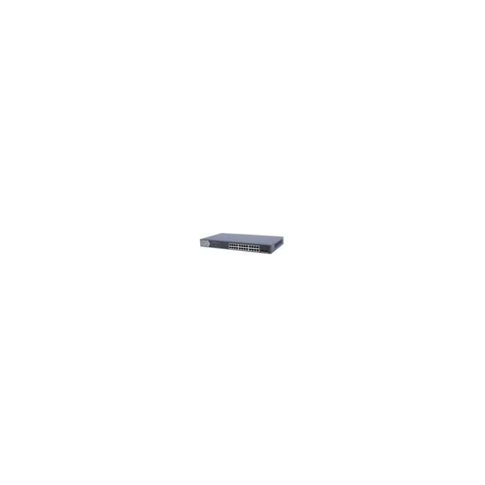 Hikvision Switch POE Ethernet 24 Puertos - Conectividad Rápida y Eficiente para Redes Seguras