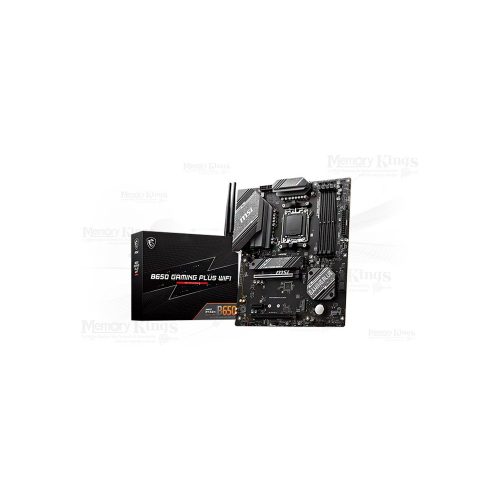 Motherboard MSI B650 Gaming Plus WiFi ATX para AMD, DDR5 256GB 7200MHz, alta velocidad y rendimiento