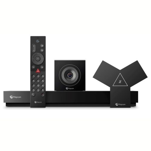 Sistema de videoconferencia Poly G7500 - Cámara E70, micrófono y TC8 - Negro, conexión fluida