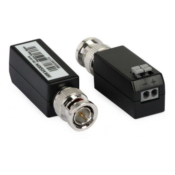 Video Balun Hikvision DS-1H18-A para transmisión de video, alta calidad y fácil instalación