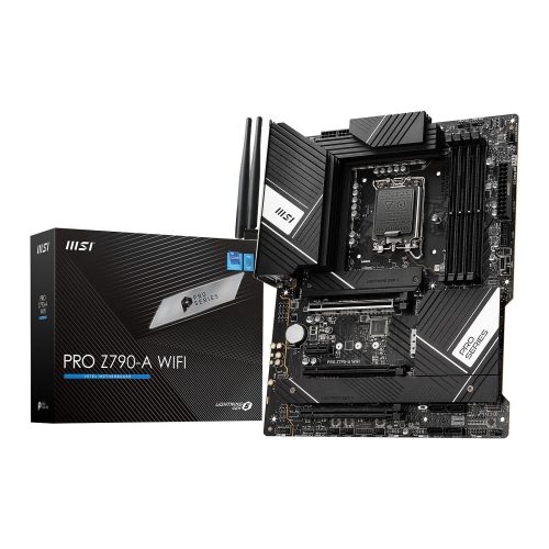 Placa base MSI PRO Z790-P WiFi ATX - LGA 1700, 4x DDR5, 192 GB, 7000 MHz OC, compatibilidad avanzada