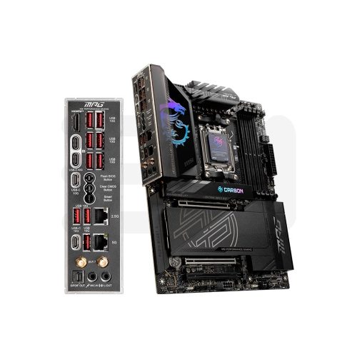 Placa madre MSI MPG X870E Carbon WiFi AM5 - DDR5 256GB 8400MHz HDMI, alta velocidad y rendimiento