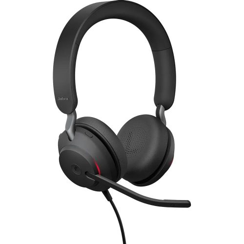 Auriculares Jabra Evolve2 40 SE UC Stereo - Con cable USB-A, aislamiento de ruido y comodidad extra