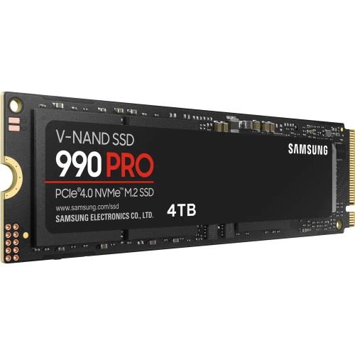 Samsung 990 PRO SSD 4TB M.2 2280 - Rápido PCIe Gen 4.0 NVMe 2.0 para alto rendimiento